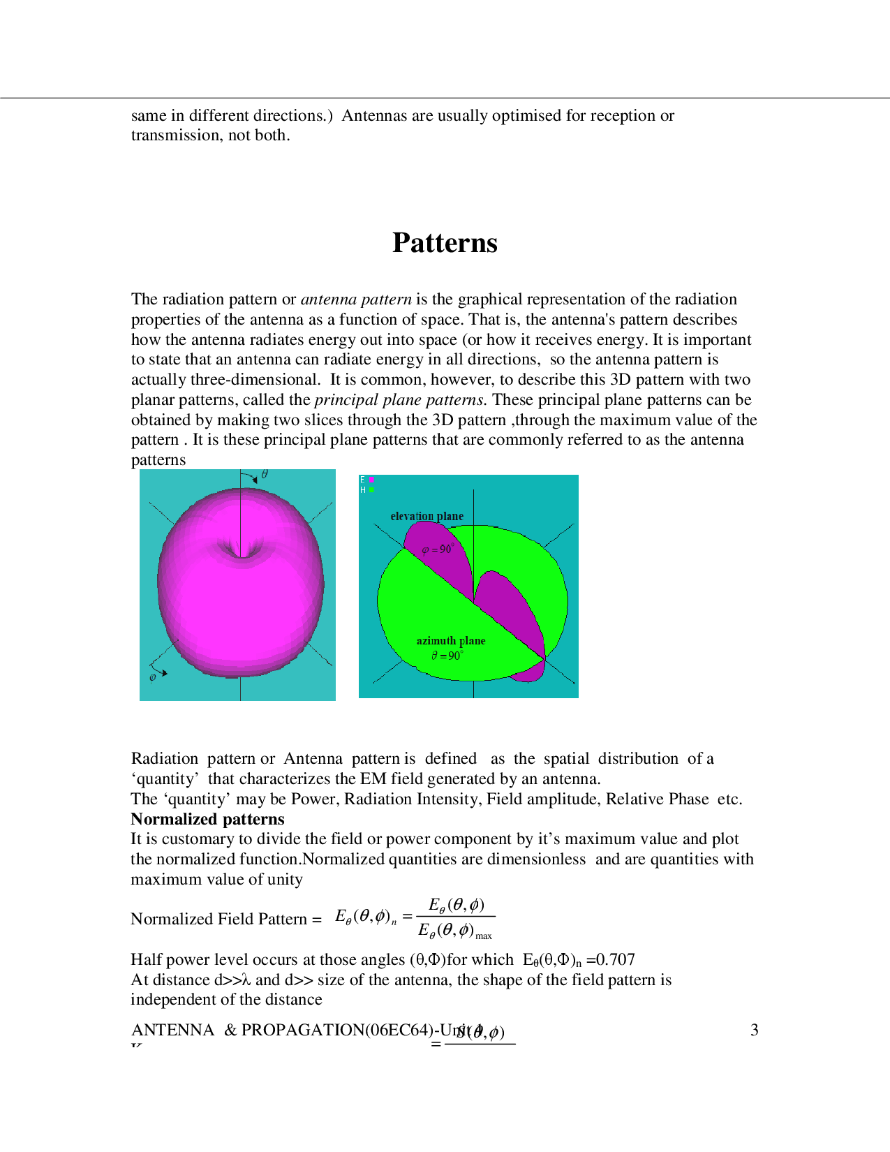 JNTU Study Material For Antennas And Wave Propagation (Electronics And Communication Engineering) - Page 4