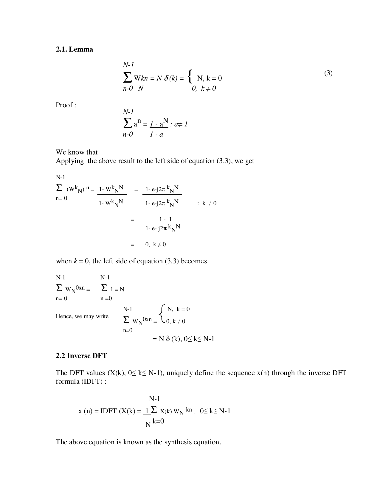 JNTU Study Material For Digital Signal Processing (Electronics And Communication Engineering) - Page 4