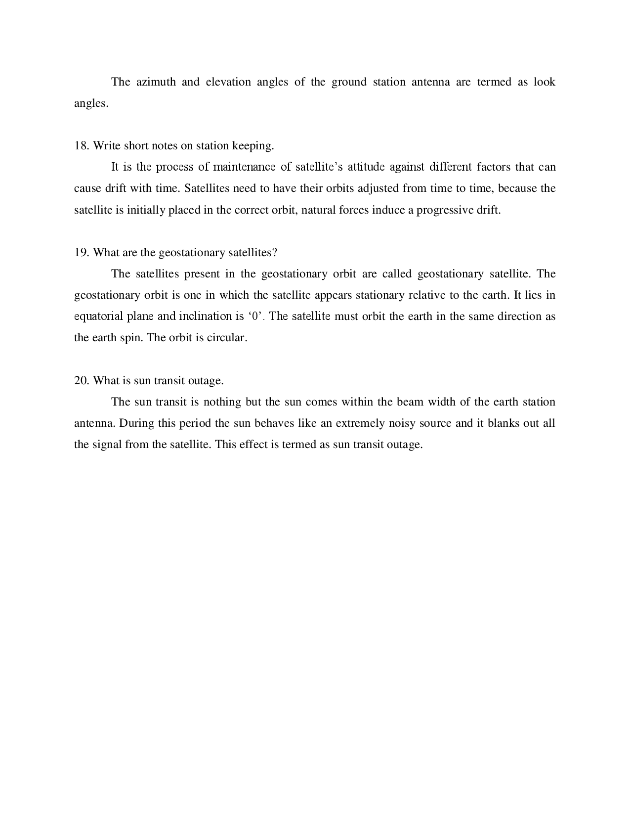 JNTU Study Material For Satellite Communication (Electronics And Communication Engineering) - Page 5