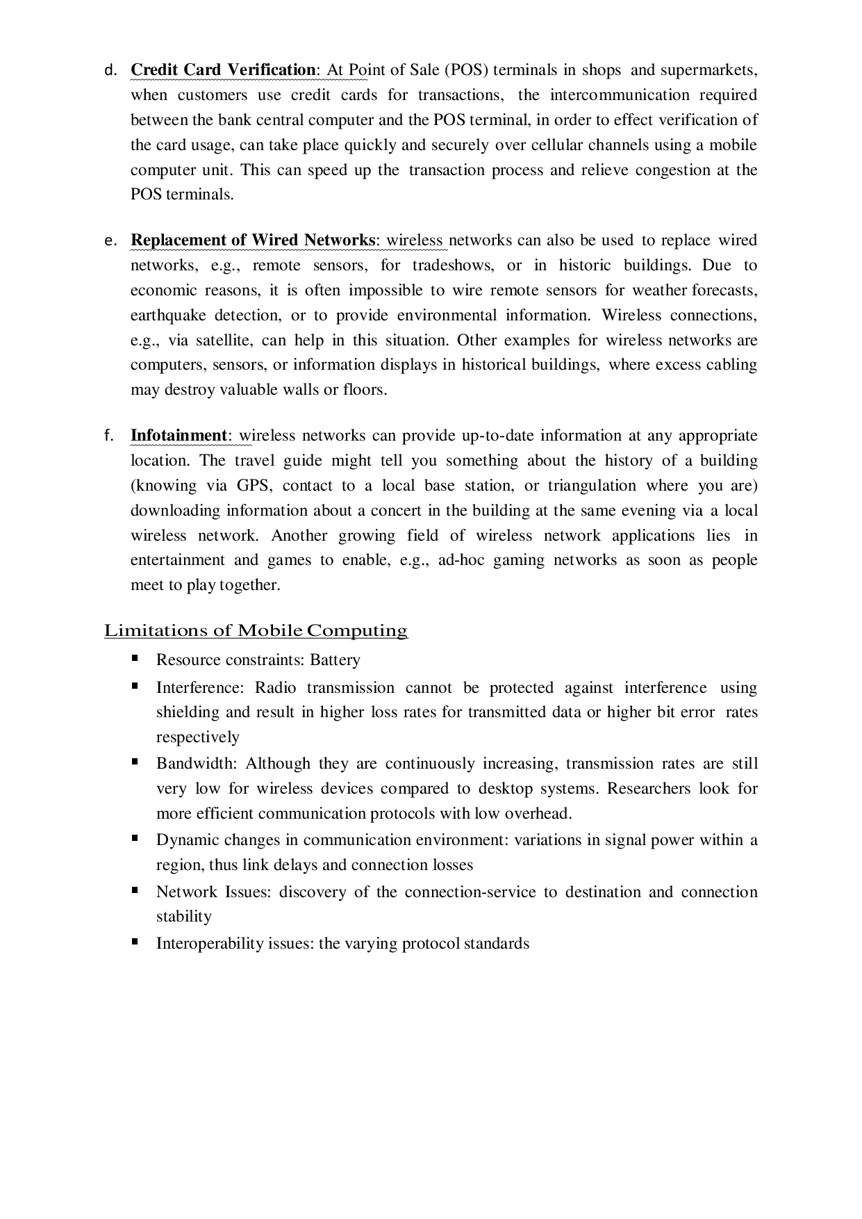 JNTU Study Material For Wireless Networks And Mobile Computing (Electronics And Communication Engineering) - Page 4