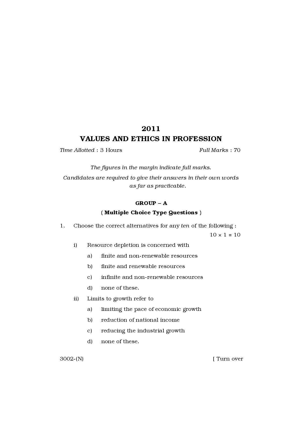 WBUT Computer Science Engineering 3rd Semester Previous Year Question Paper - Page 2