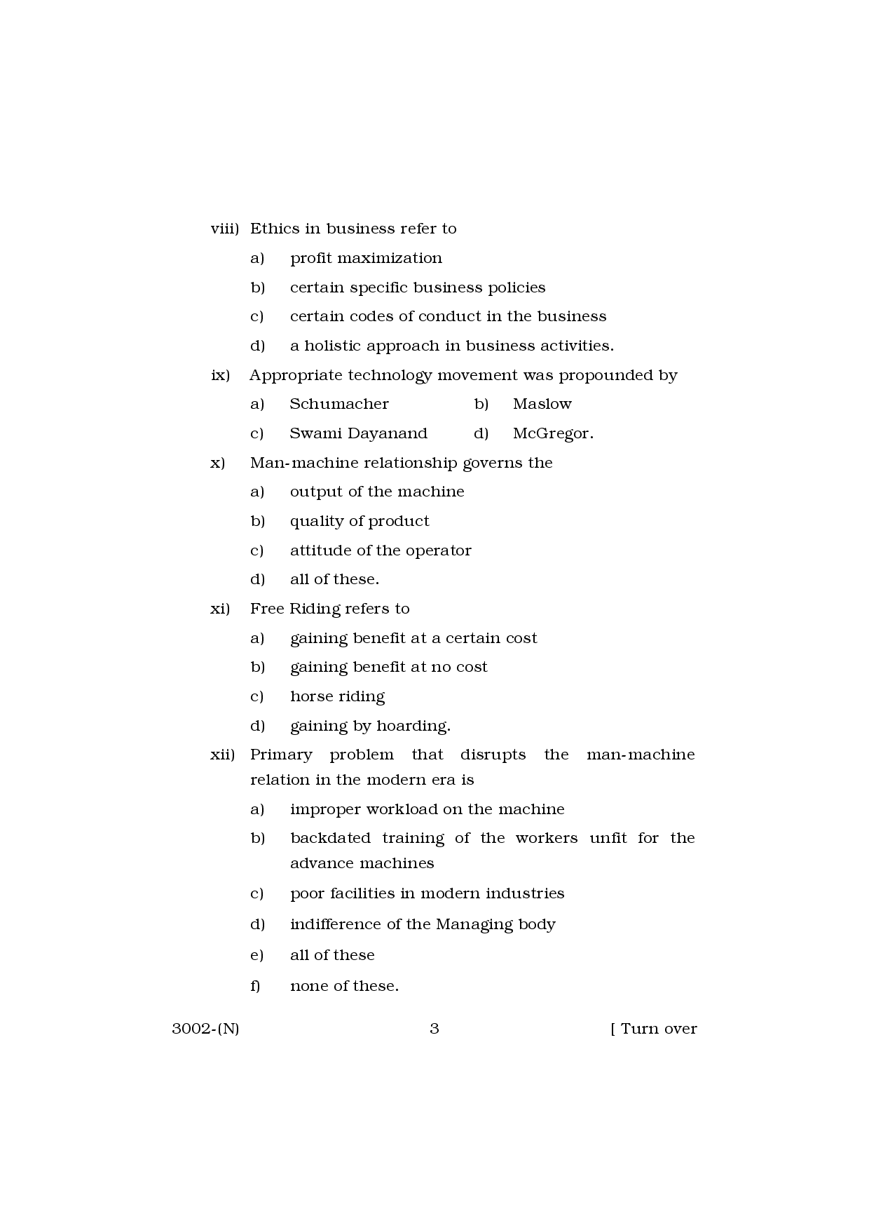 WBUT Computer Science Engineering 3rd Semester Previous Year Question Paper - Page 4