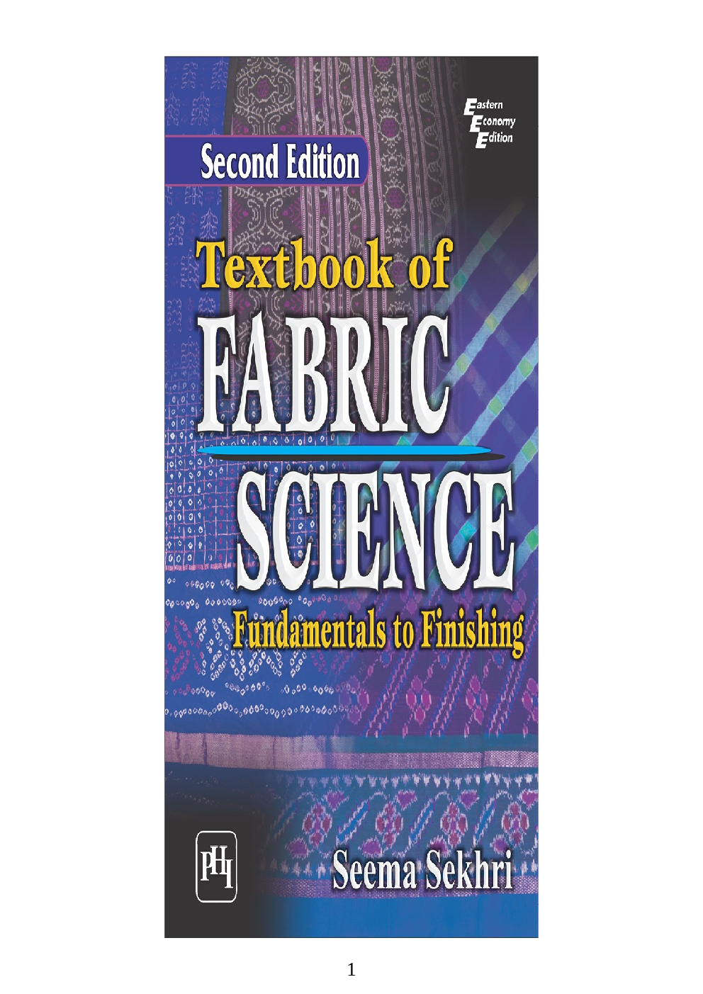 Textbook of Fabric Science : Fundamentals to Finishing - Page 1