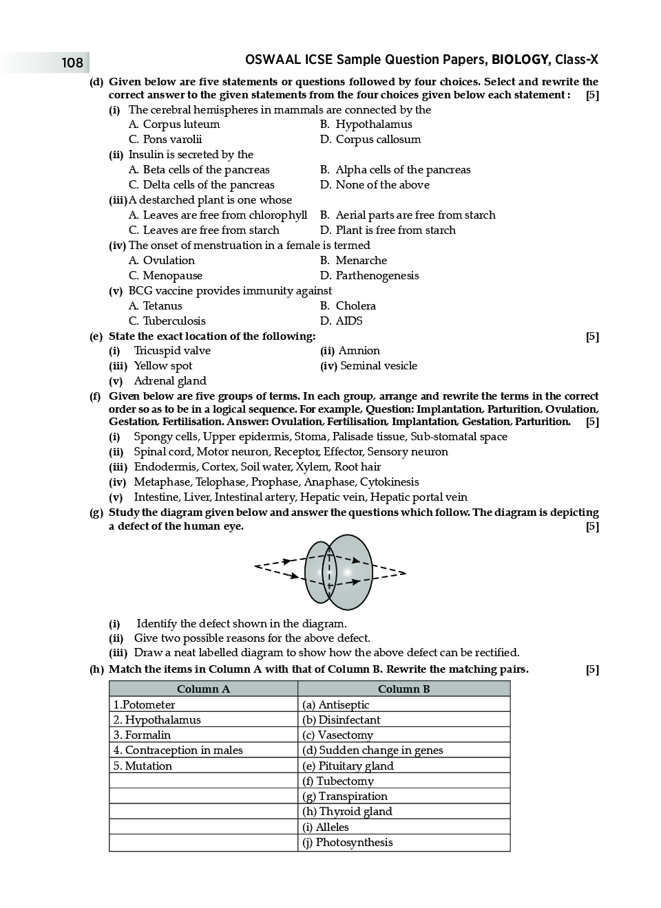 Respaper icse class 10 image
