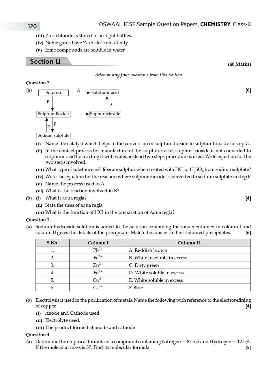 Icse class 8 biology question papers chapter wise image