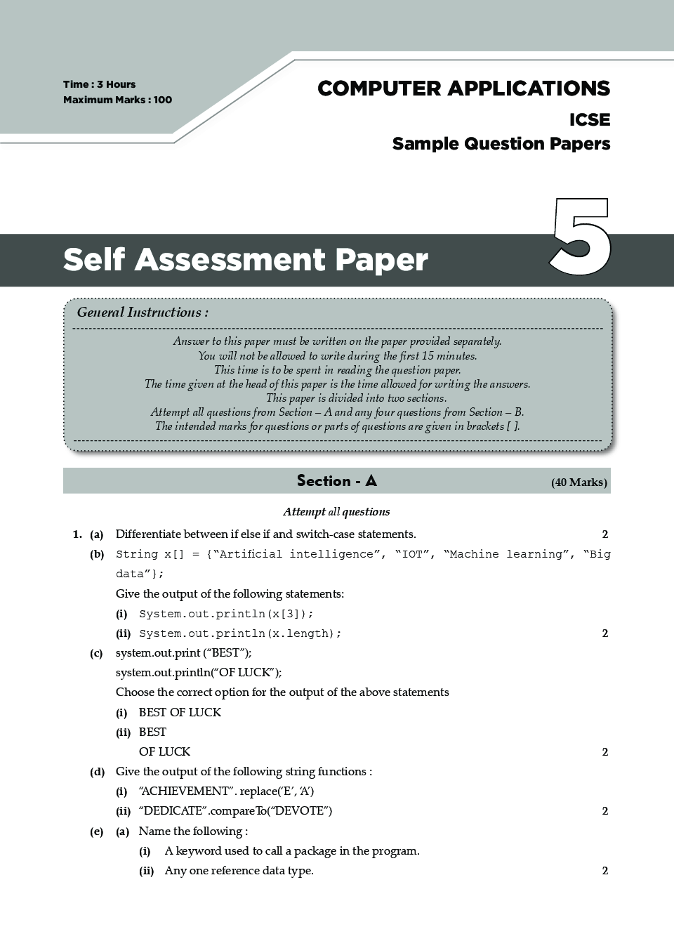 Essay topics for class 10 icse 2019 image