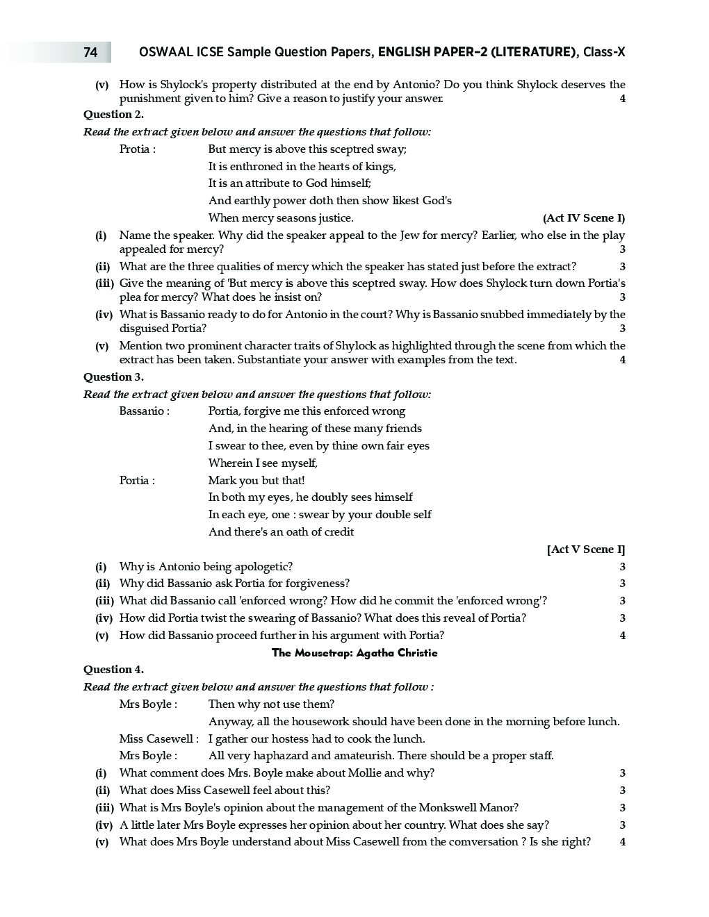 Science questions for class 3 icse image