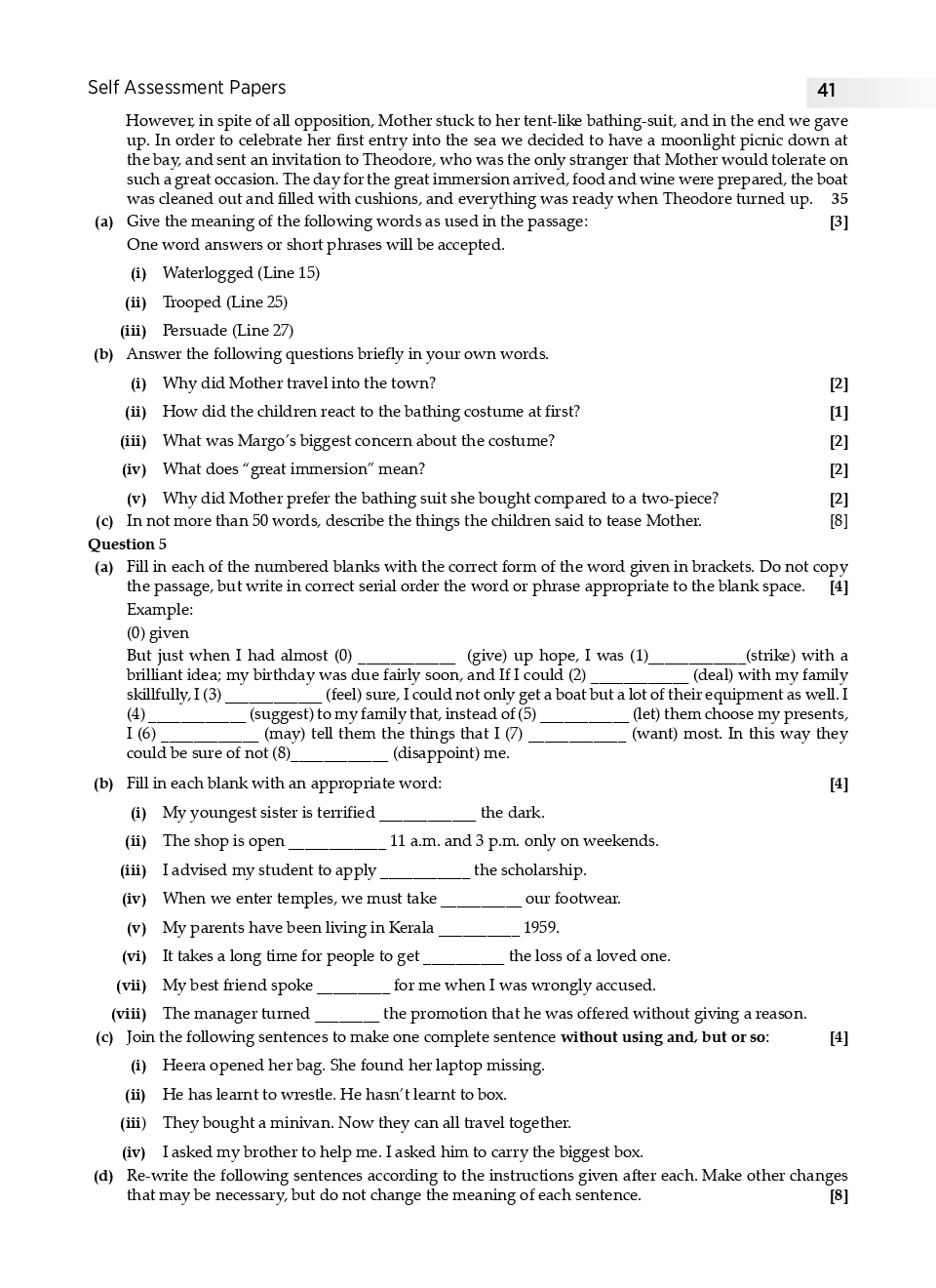 download oswaal icse sample question papers 2 for class ix english