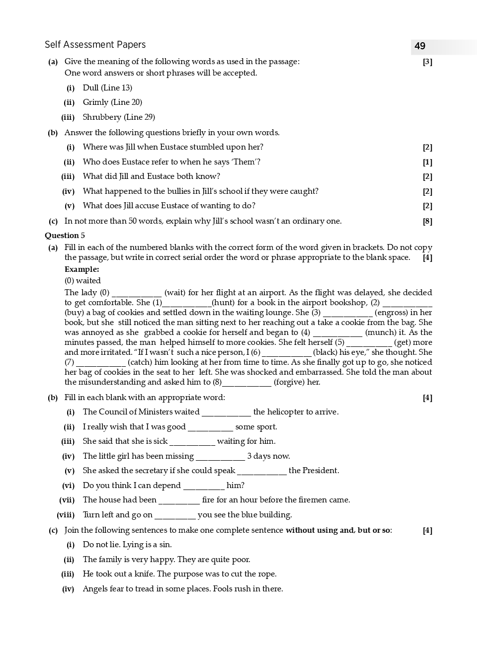 download oswaal icse sample question papers 4 for class ix english