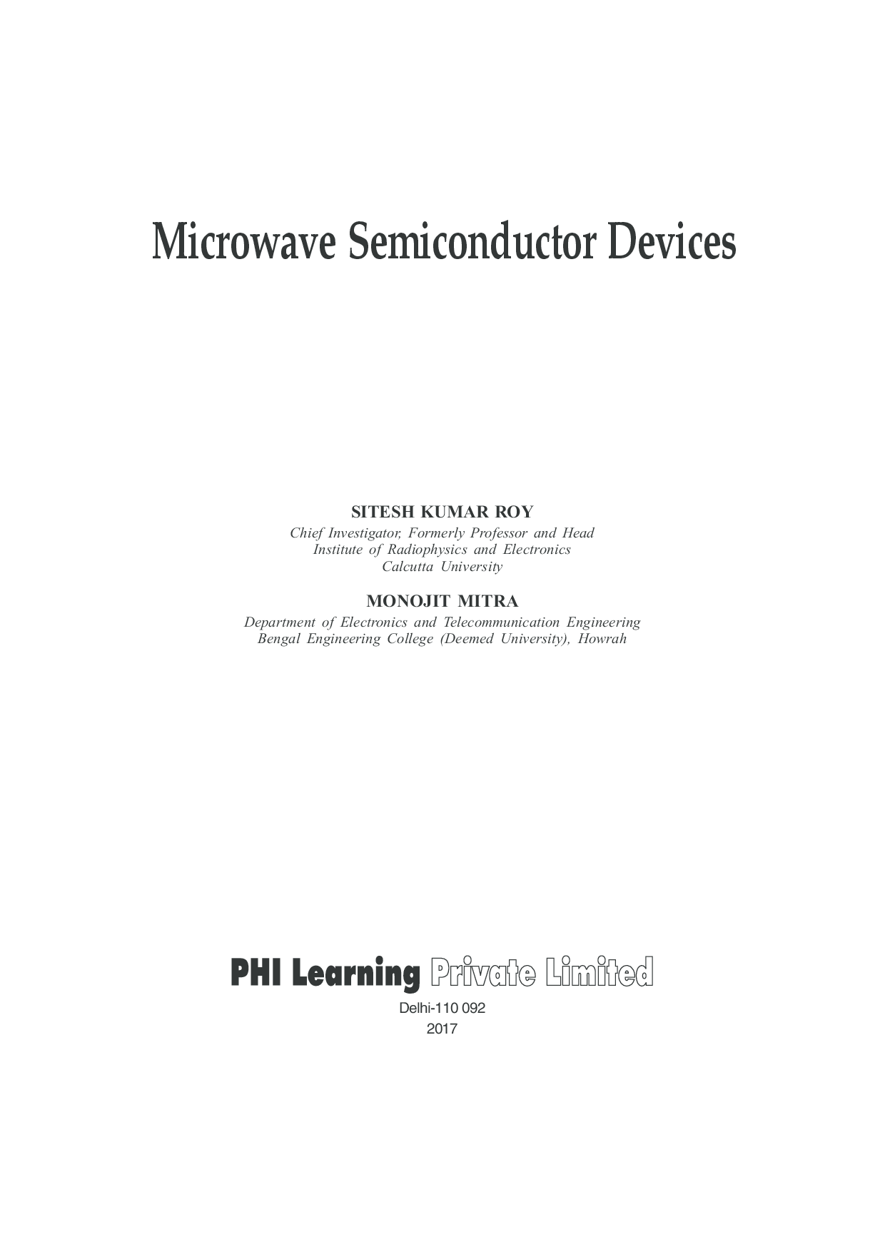 Microwave Semiconductor Devices - Page 4