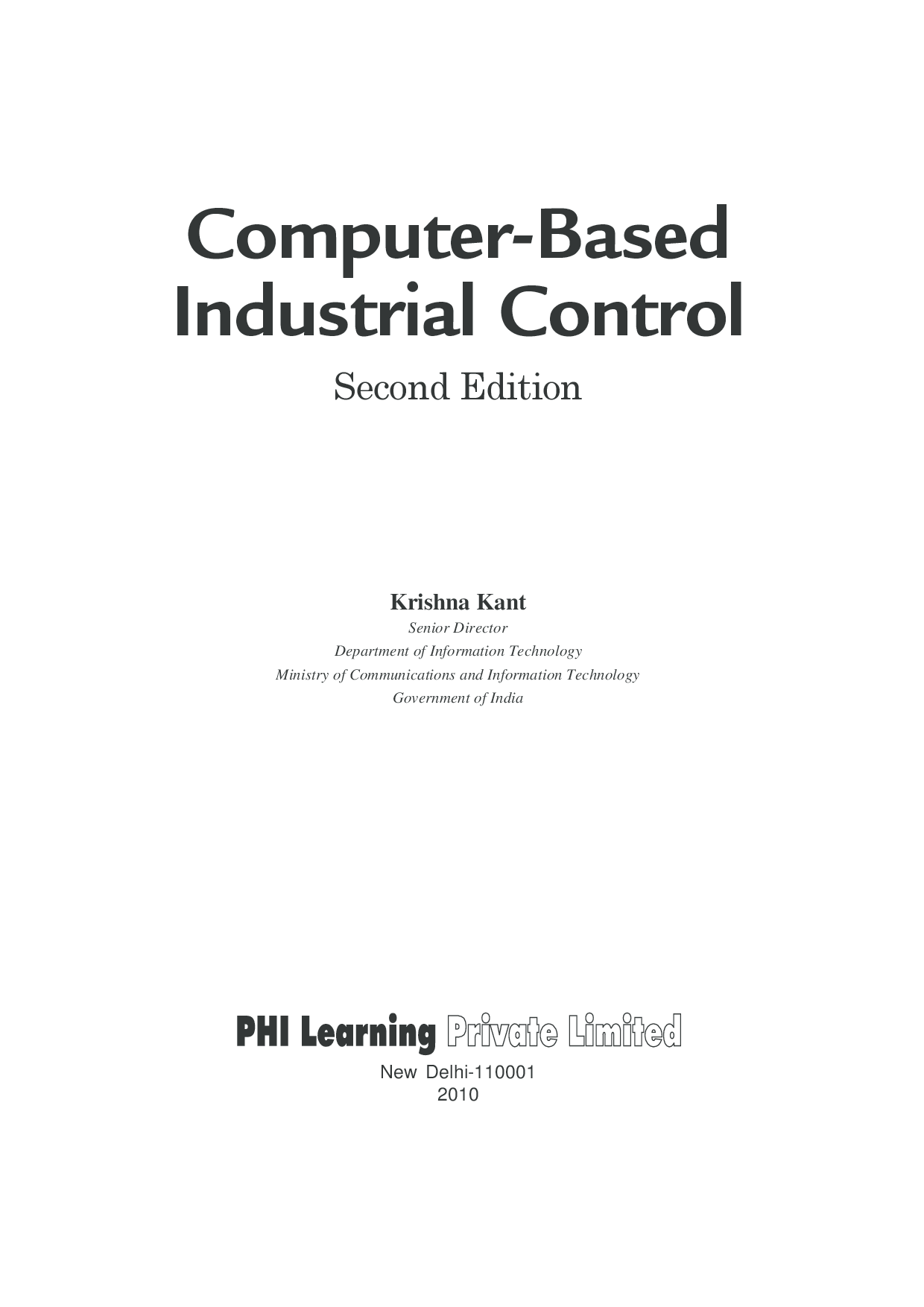 Computer Based Industrial Control - Page 2