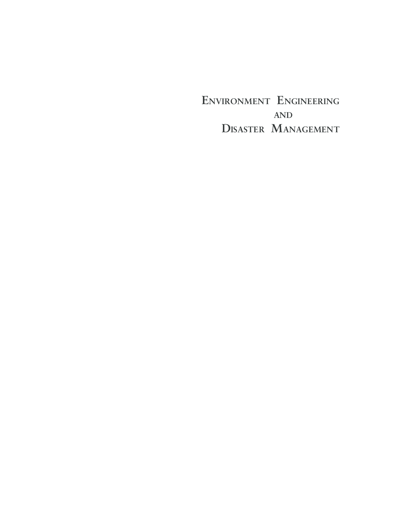 Environment Engineering and Disaster Management - Page 2