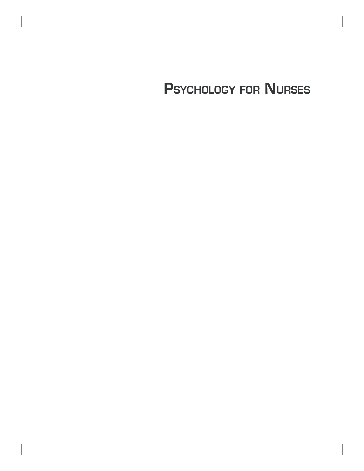 Psychology For Nurses - Page 3