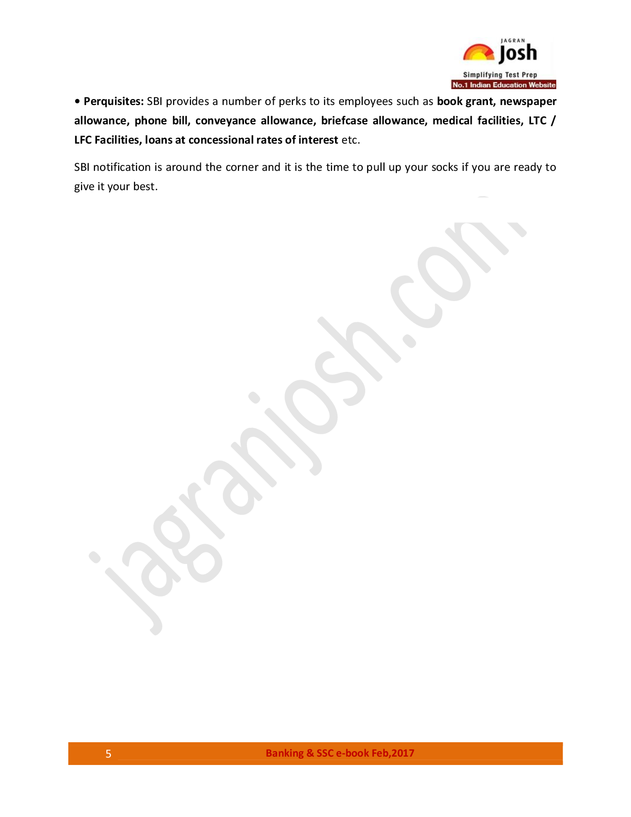 Banking & SSC eBook Feb 2017 - Page 5