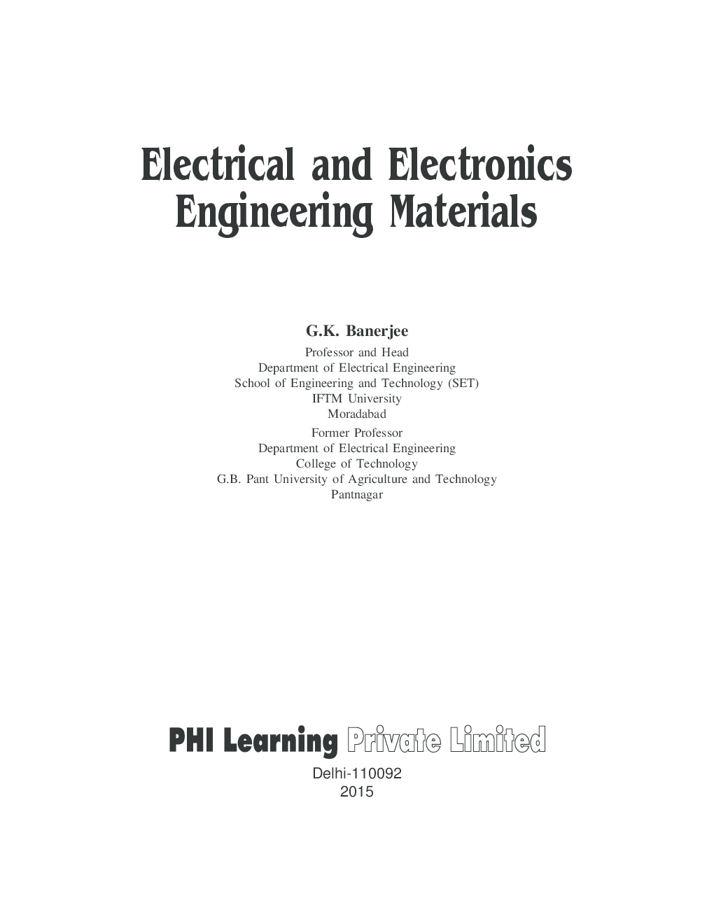 Electrical And Electronics Engineering Materials - Page 4