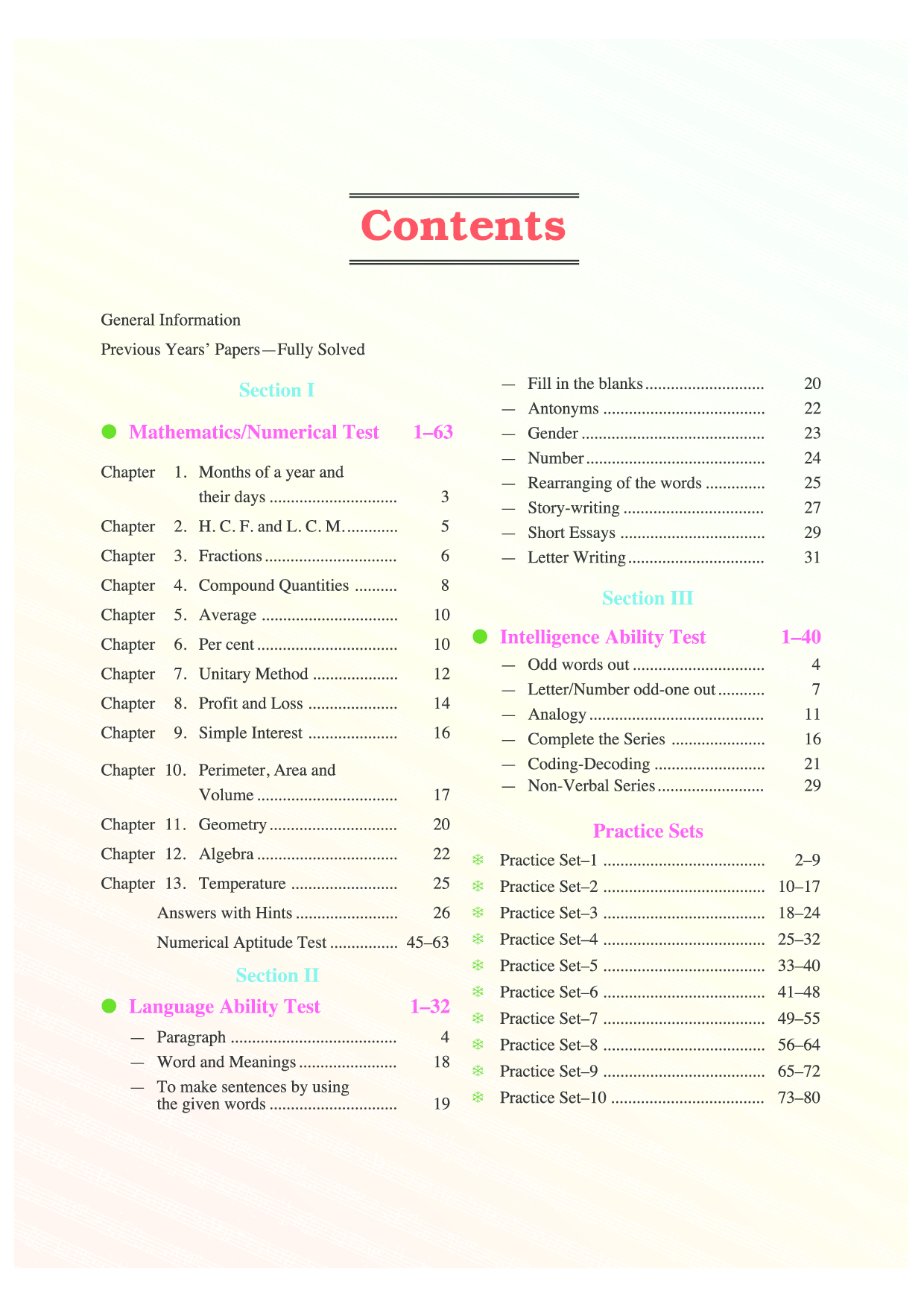 Sainik School Entrance Exam Class VI (New Edition) - Page 4