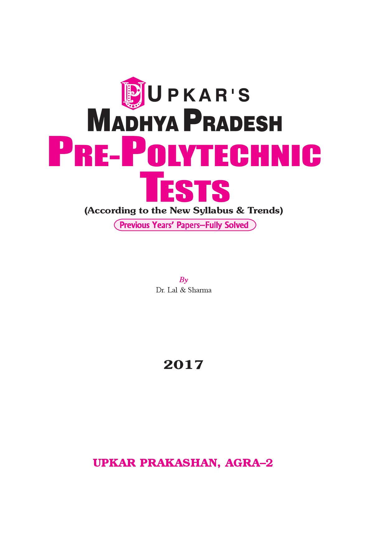 Madhya Pradesh Pre-Polytechnic Tests - Page 2