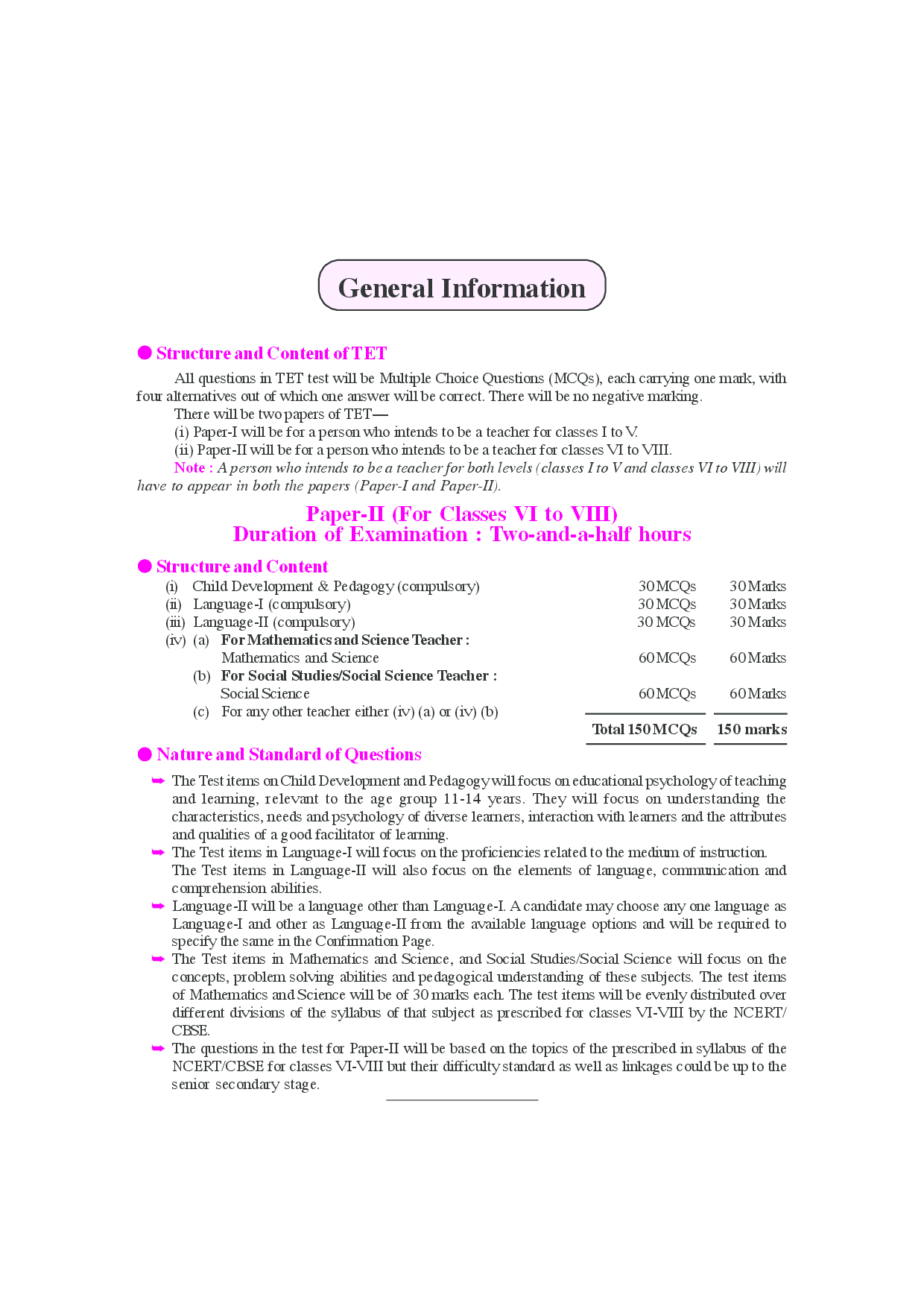 Teacher Eligibility Test Social Studies (Paper-II)  For Classes VI-VIII - Page 5