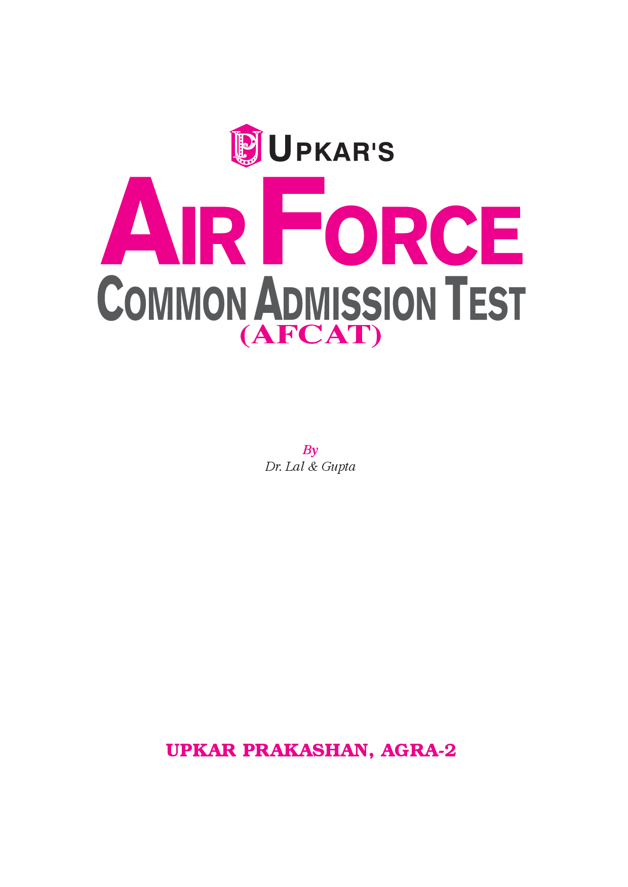 Air Force Common Admission Test - Page 2