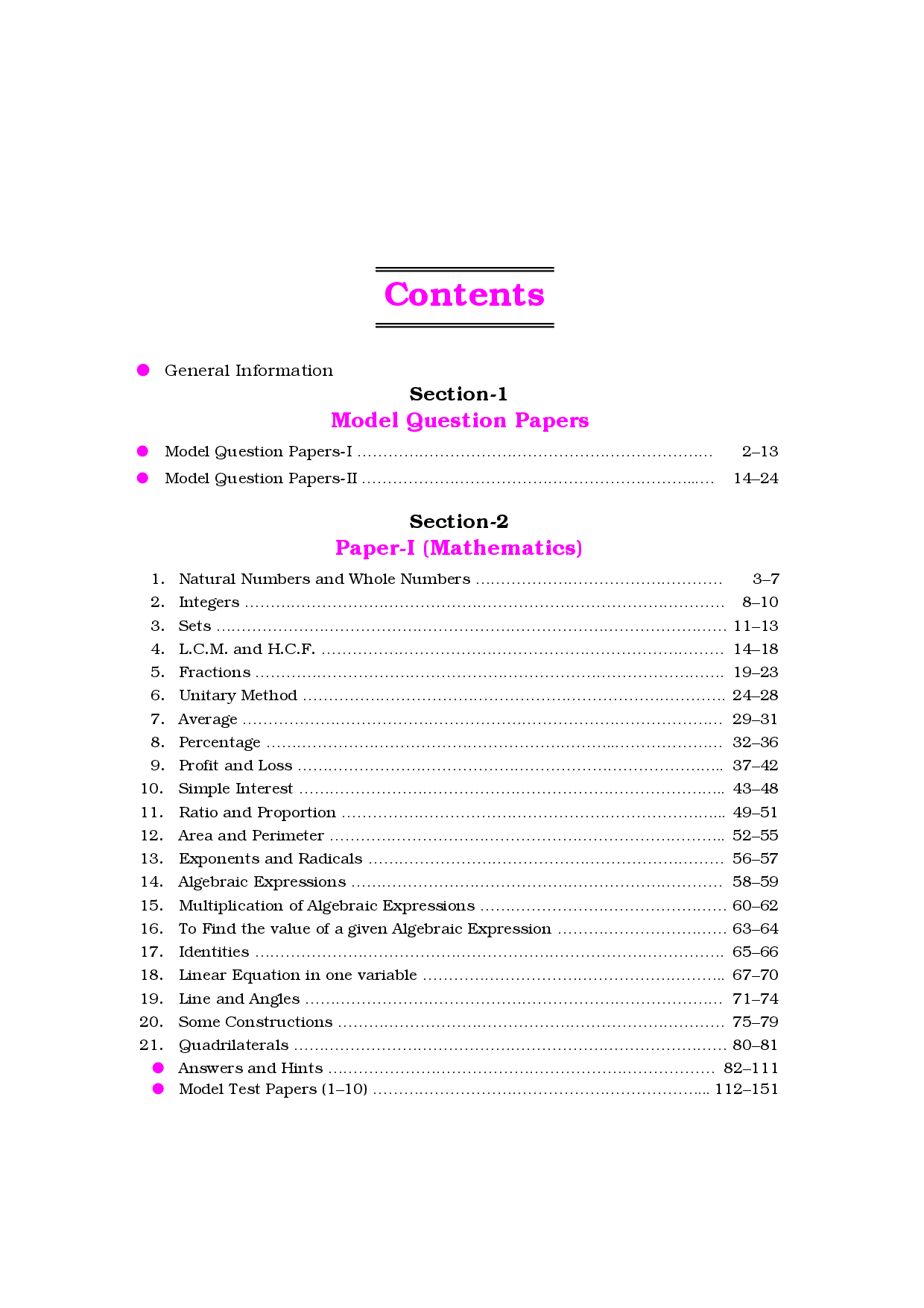 Uttar Pradesh Sainik School Entrance Exam (Class VII) - Page 4