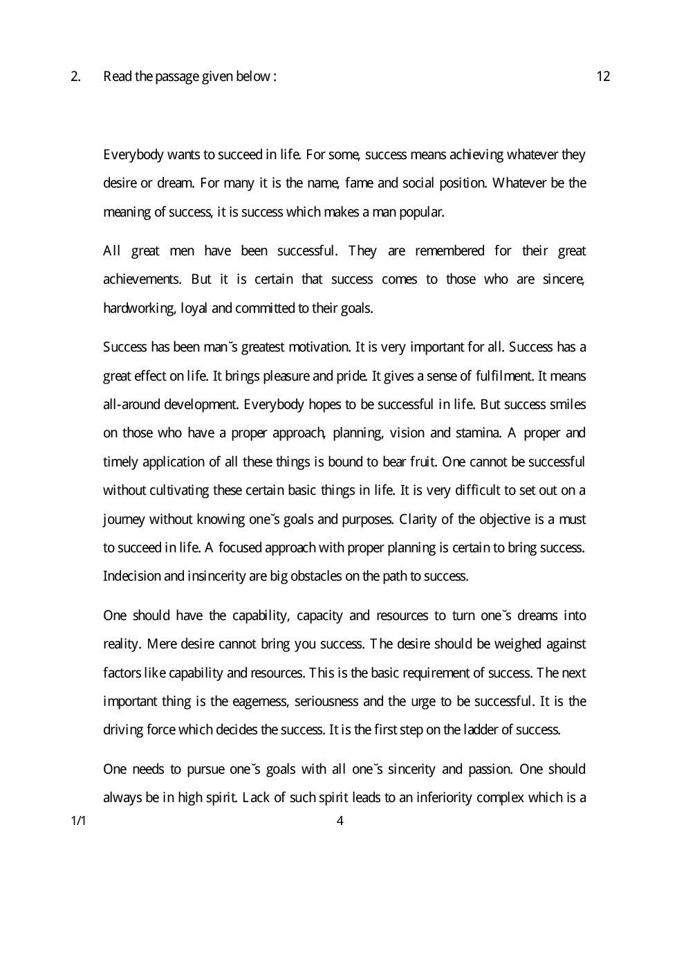 CBSE Question Papers For Class - X English Communicative Set-1 (2018) - Page 5