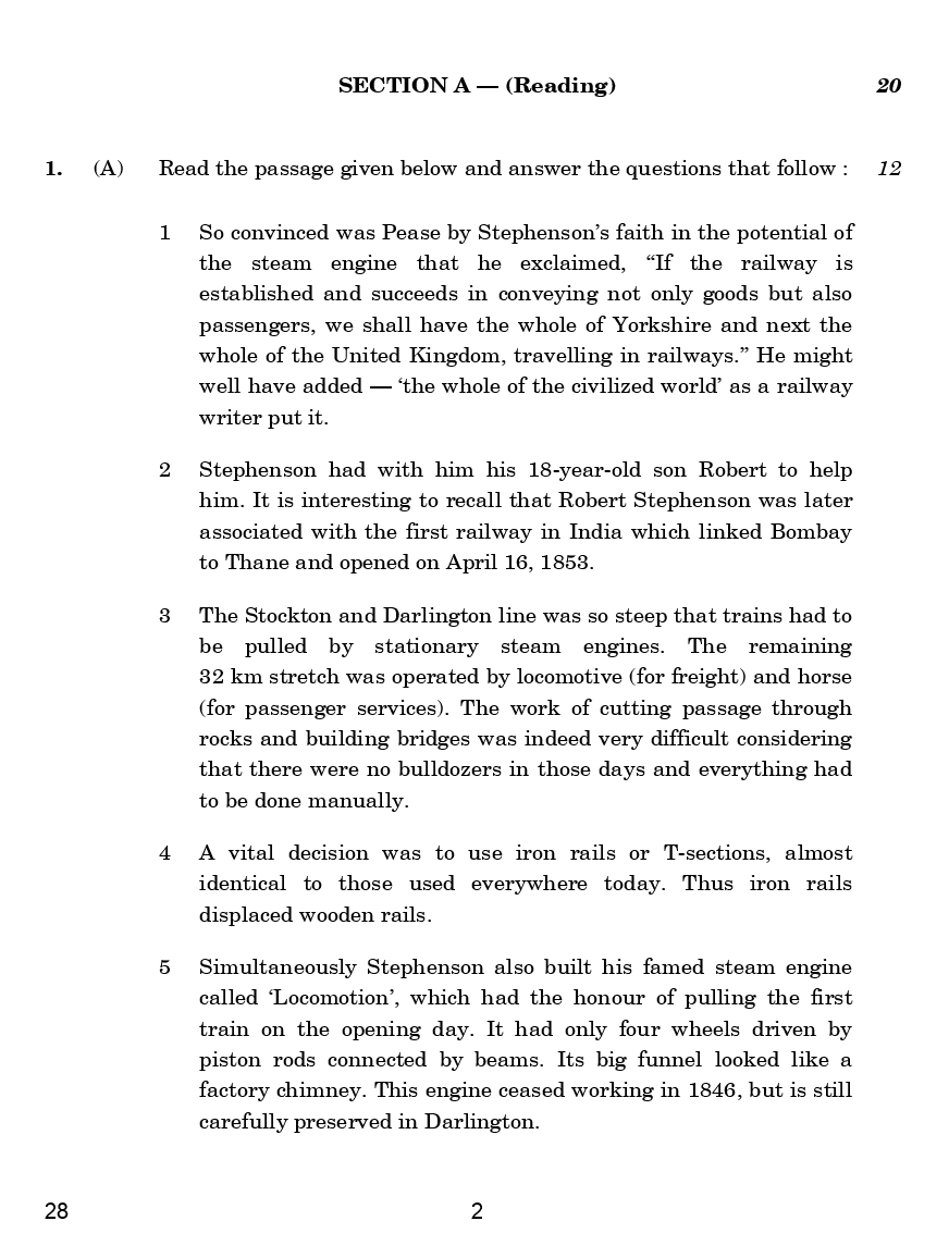 CBSE Question Papers For Class - XII English Elective - N Set-4 (2018) - Page 3