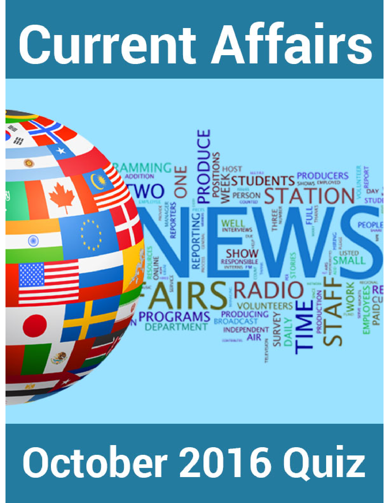 Download Current Affairs October 2016 Quiz By Panel Of Experts PDF Online