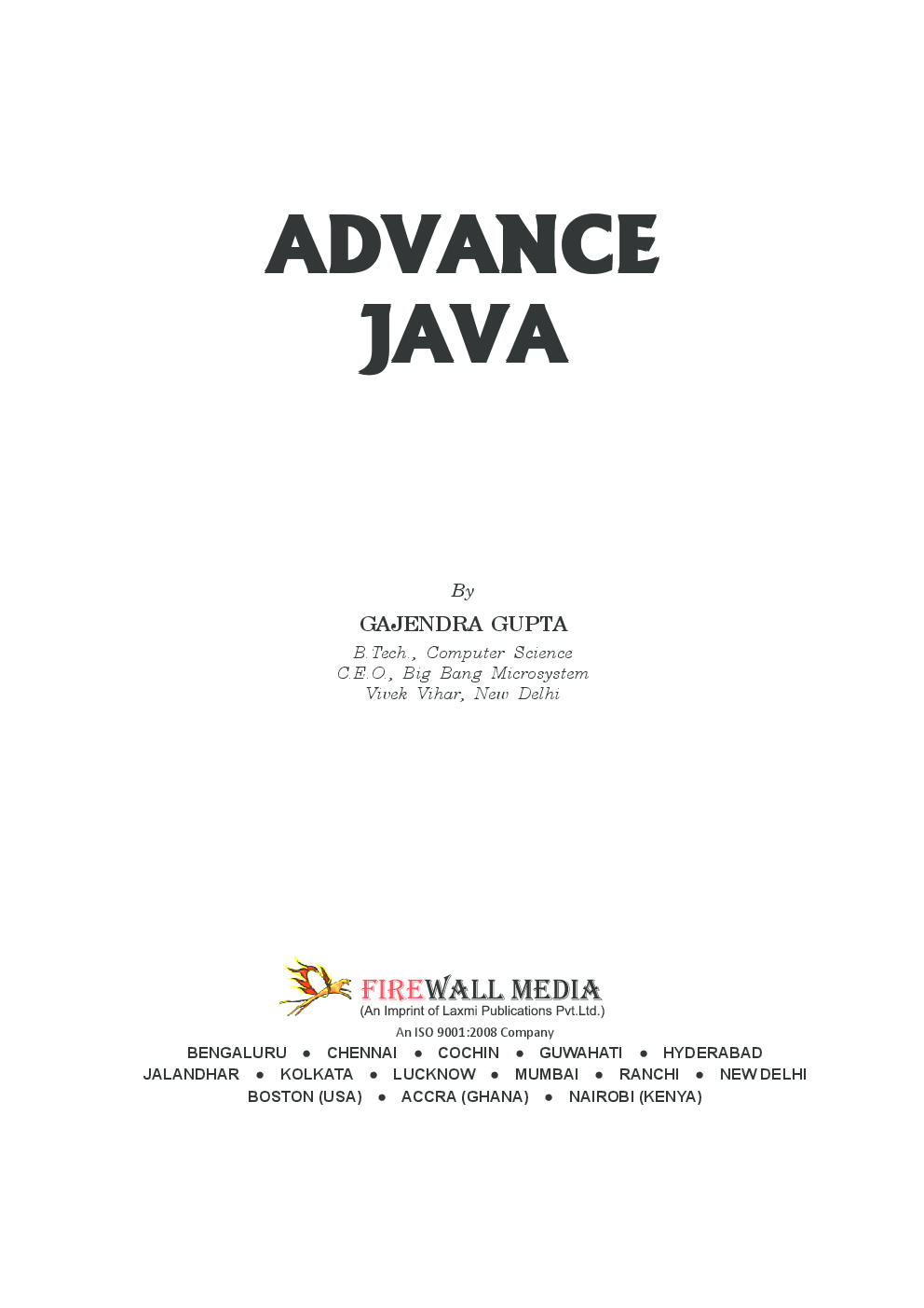Advance Java - Page 3