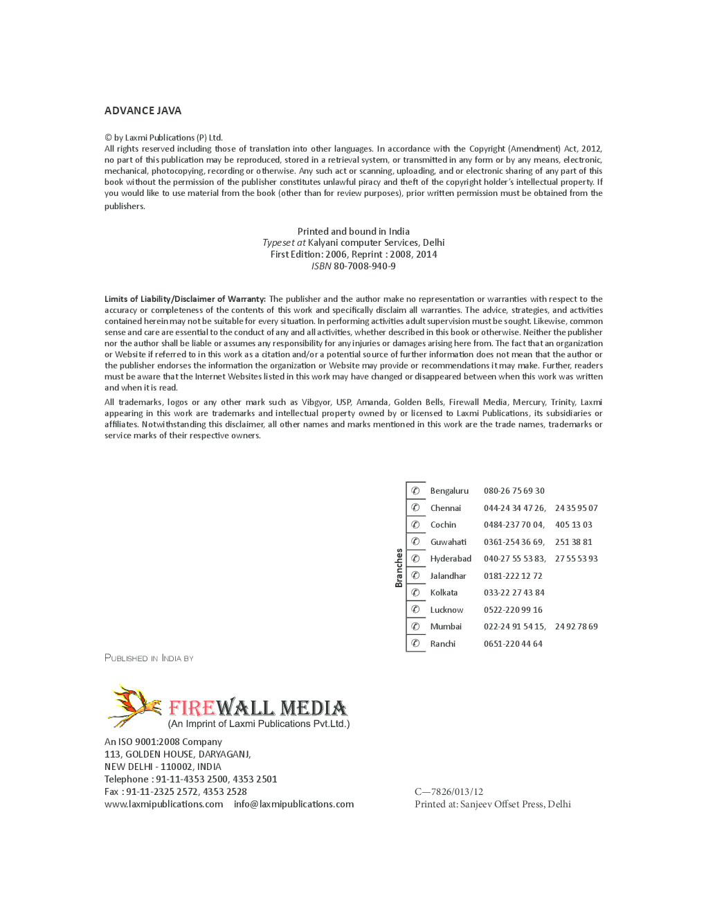 Advance Java - Page 4