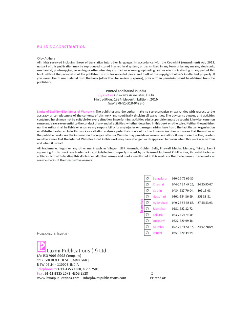 Building Construction - Page 4