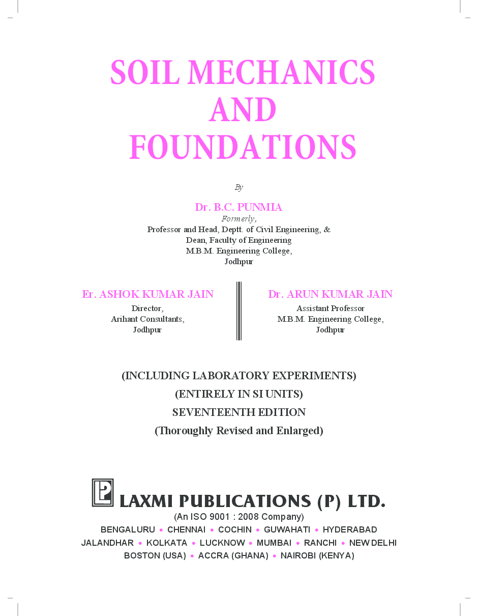 Soil Mechanics And Foundations - Page 5