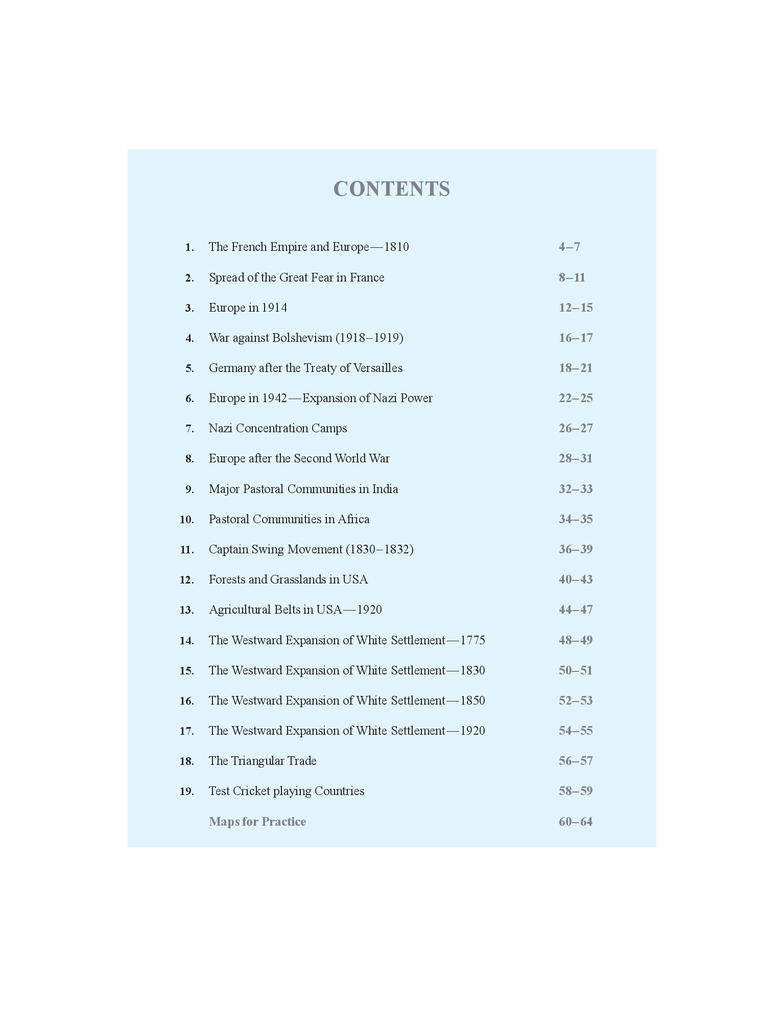 CBSE History Map Practice Class 9  - Page 4