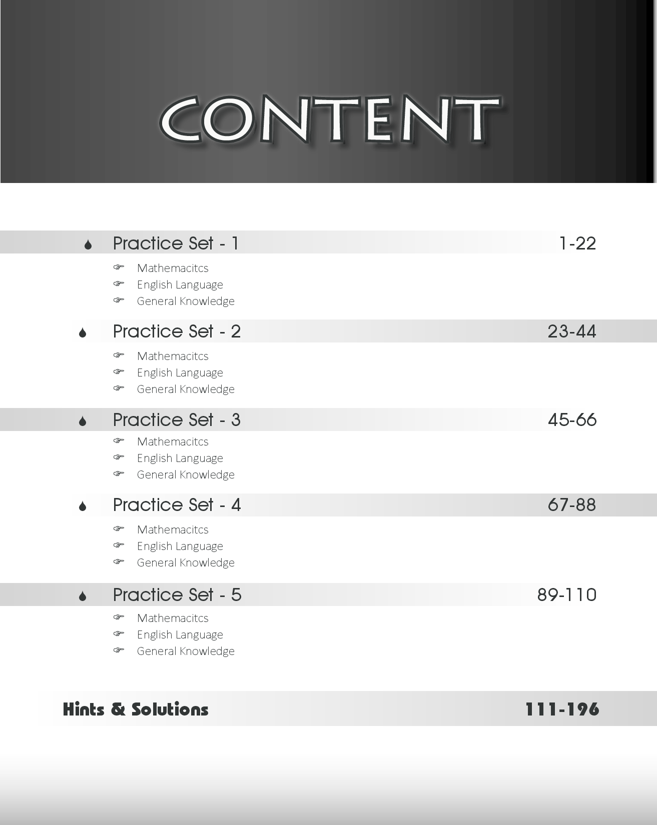 CDS Combined Defence Services 5 Practice Sets Workbook - Page 4