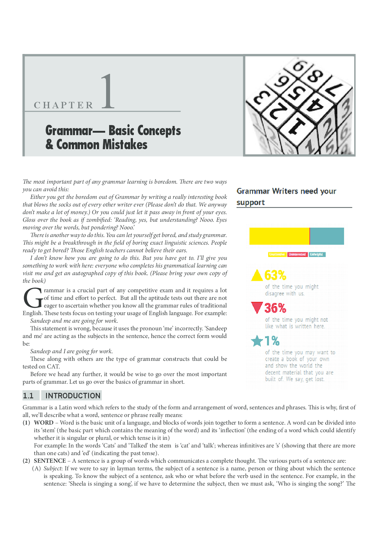 Verbal Ability (Grammar And Vocabulary) for CAT Exam - Page 4