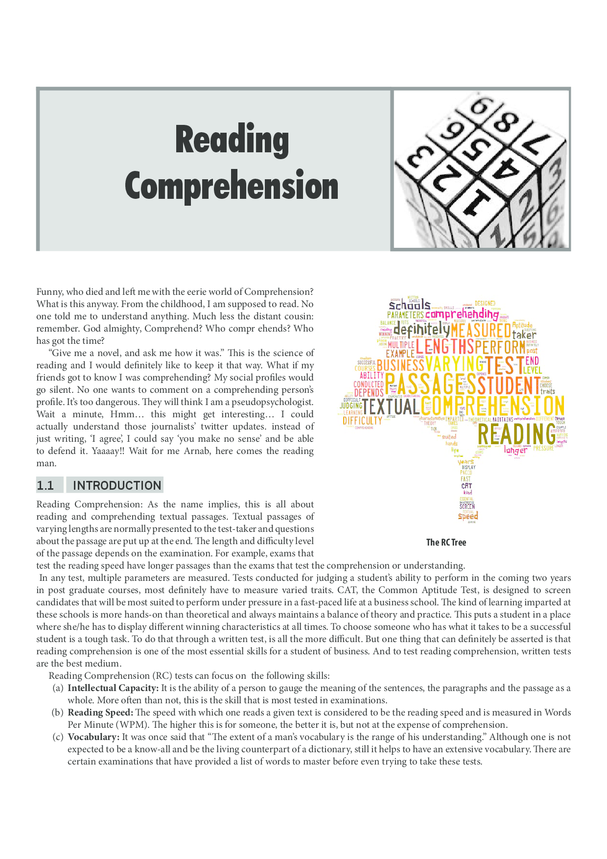 Reading Comprehension For CAT Exam - Page 4