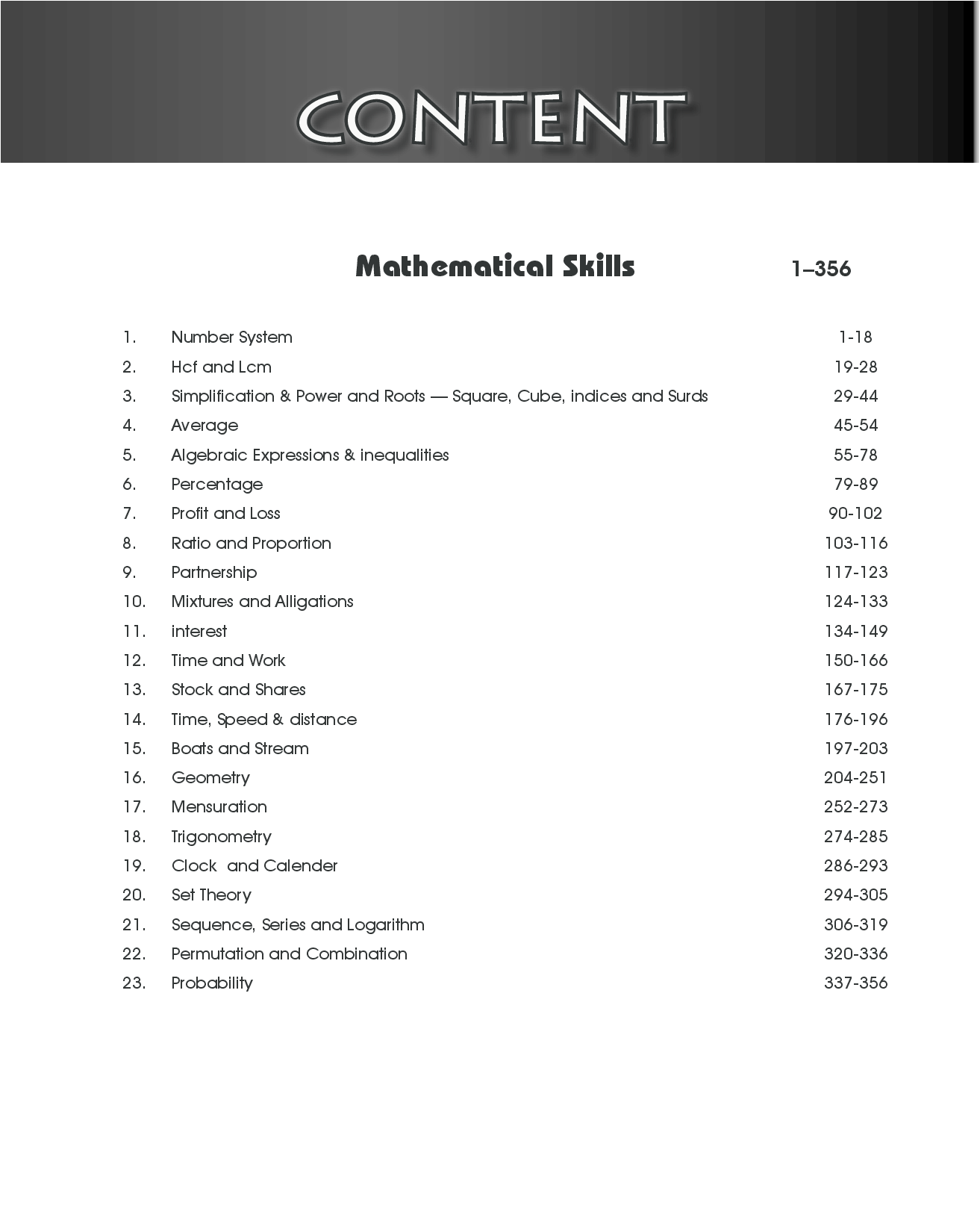 Mathematical Skills For MAT/ CMAT/ MHCET/ NMAT Exams - Page 2