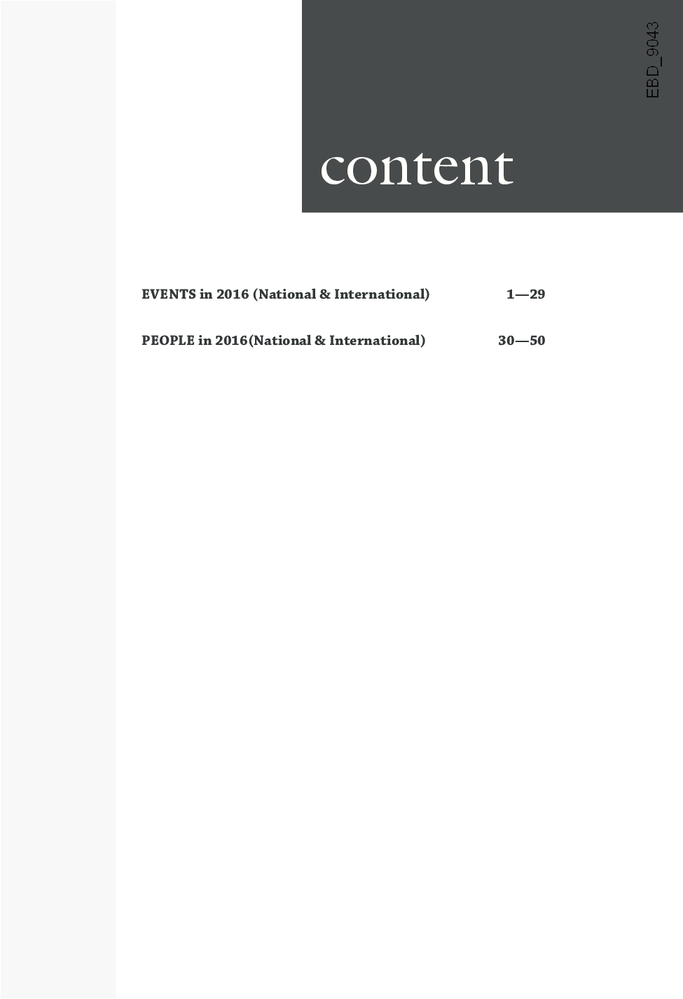 Top Events And People 2016-General Awareness and Current Affairs Vol 1 for Competitive Exams - Page 2
