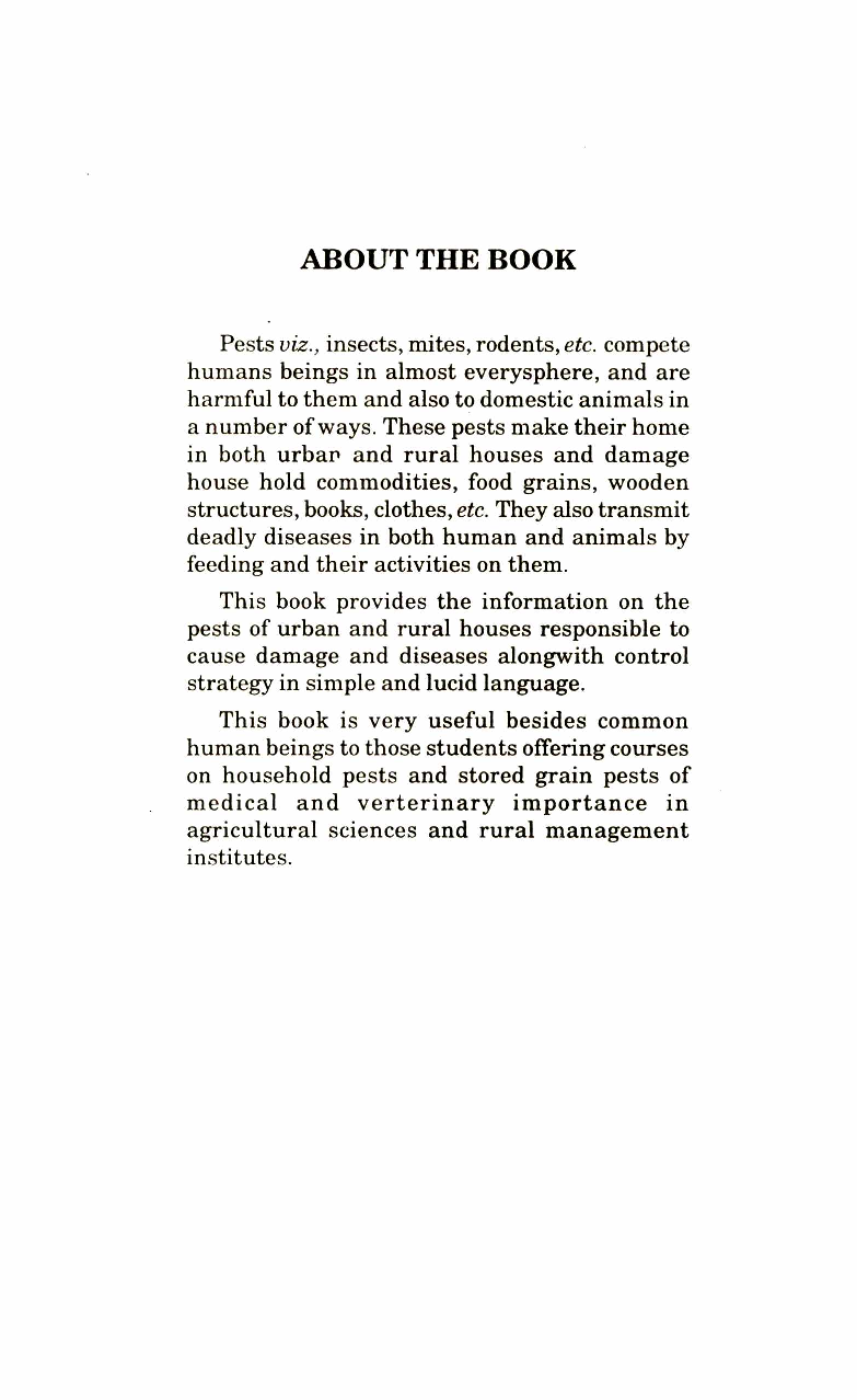 Household Pests Of Human And Animal Health Importance - Page 5