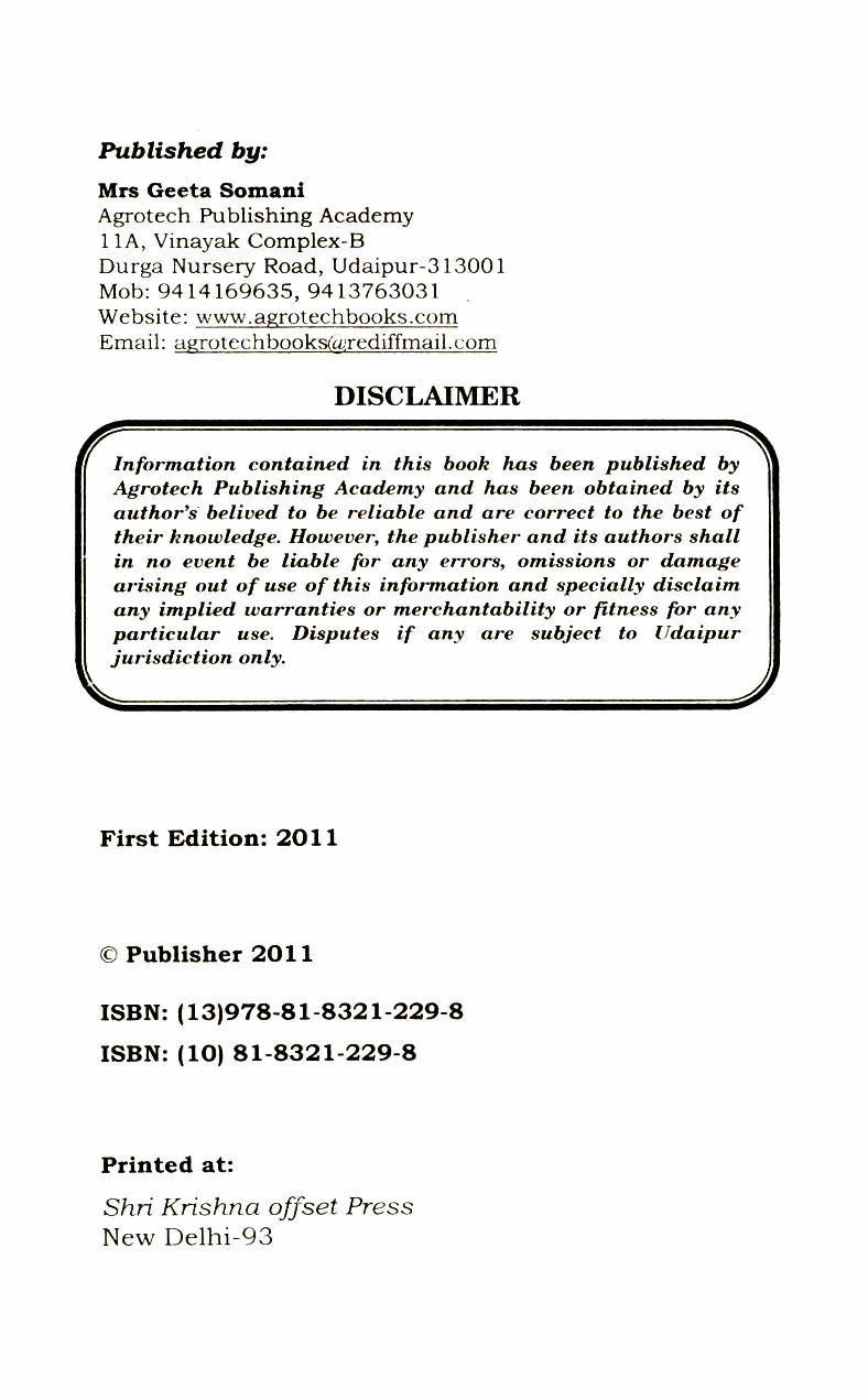 Probiotics (A potential Medicine For Aquaculture, Veterinary & Human Health) - Page 3