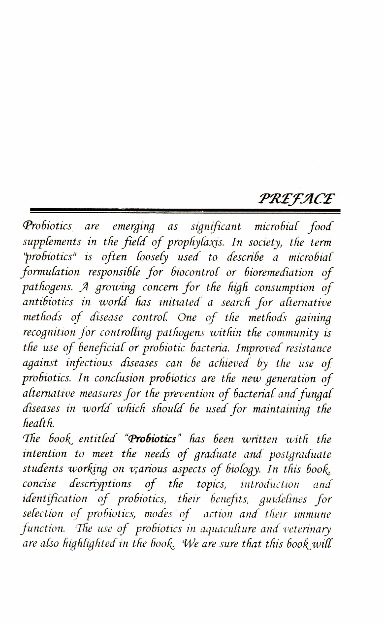 Probiotics (A potential Medicine For Aquaculture, Veterinary & Human Health) - Page 4