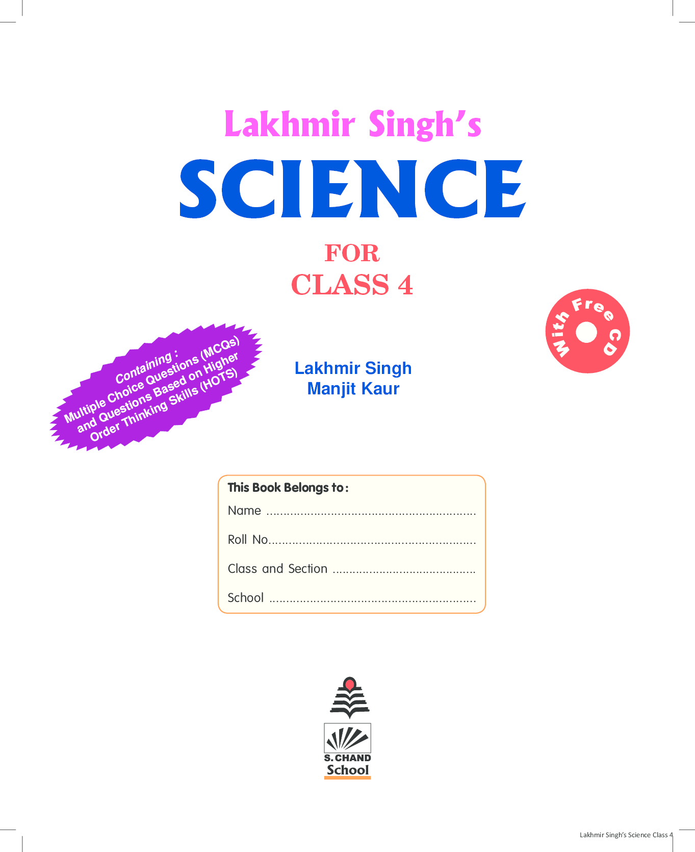 Download Lakhmir Singhs Science For Class IV 2022 PDF Online By Lakhmir