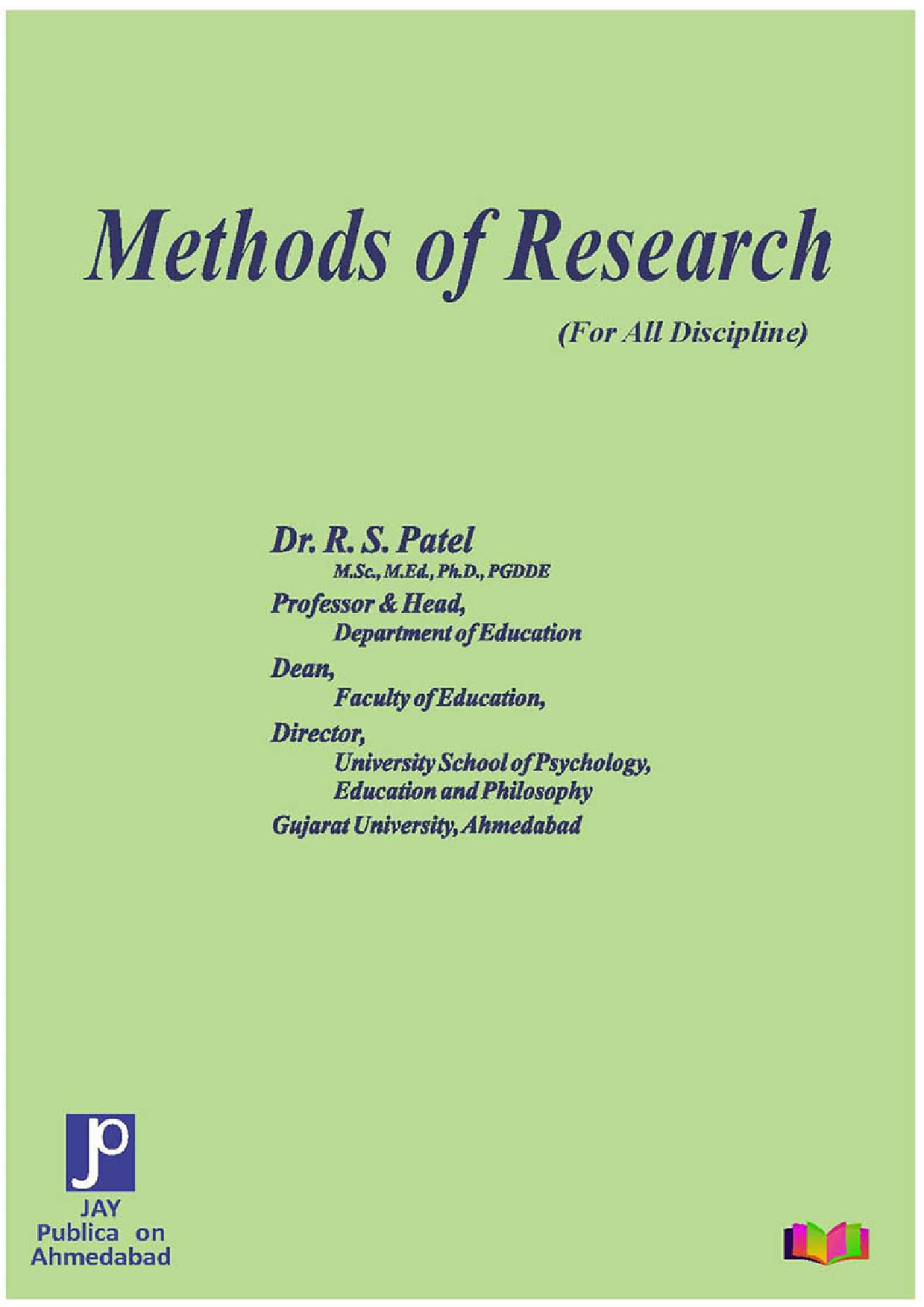 Methods Of Research (For All Discipline) 3rd Edition - Page 1