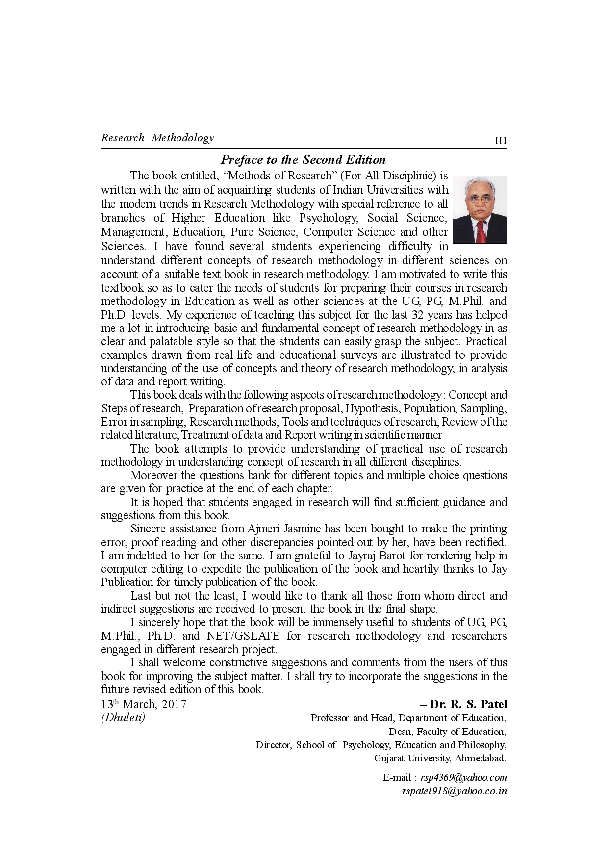 Methods Of Research (For All Discipline) 3rd Edition - Page 4