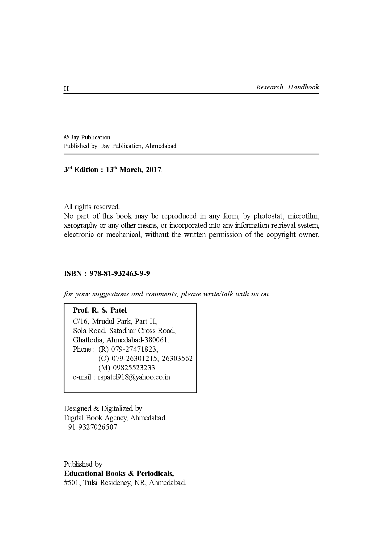 Research Handbook 3rd Edition - Page 3