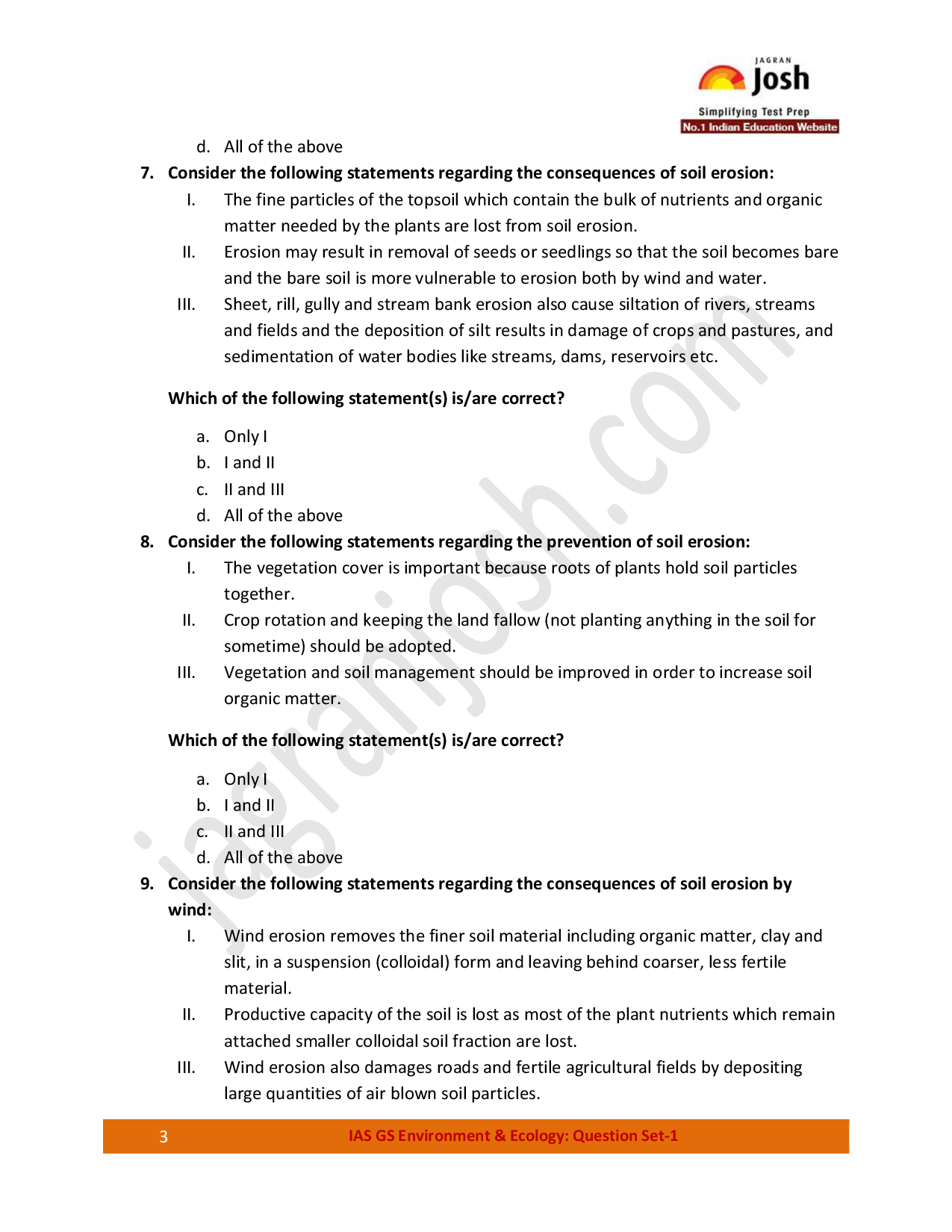 IAS GS : Environment And Ecology Question Bank ebook - Page 4