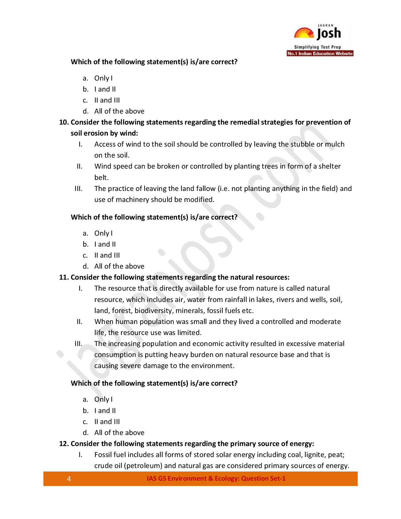IAS GS : Environment And Ecology Question Bank ebook - Page 5