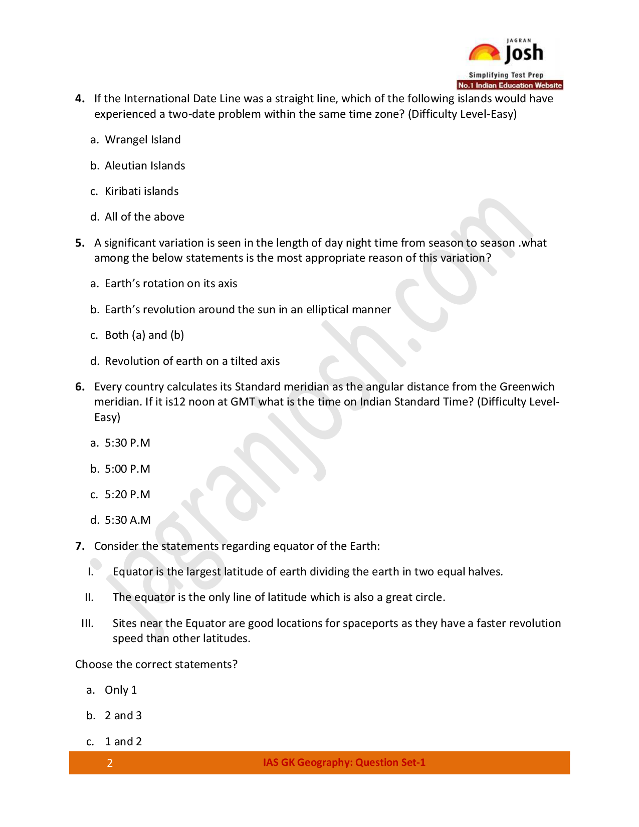 IAS GS : Geography Question Bank ebook - Page 3