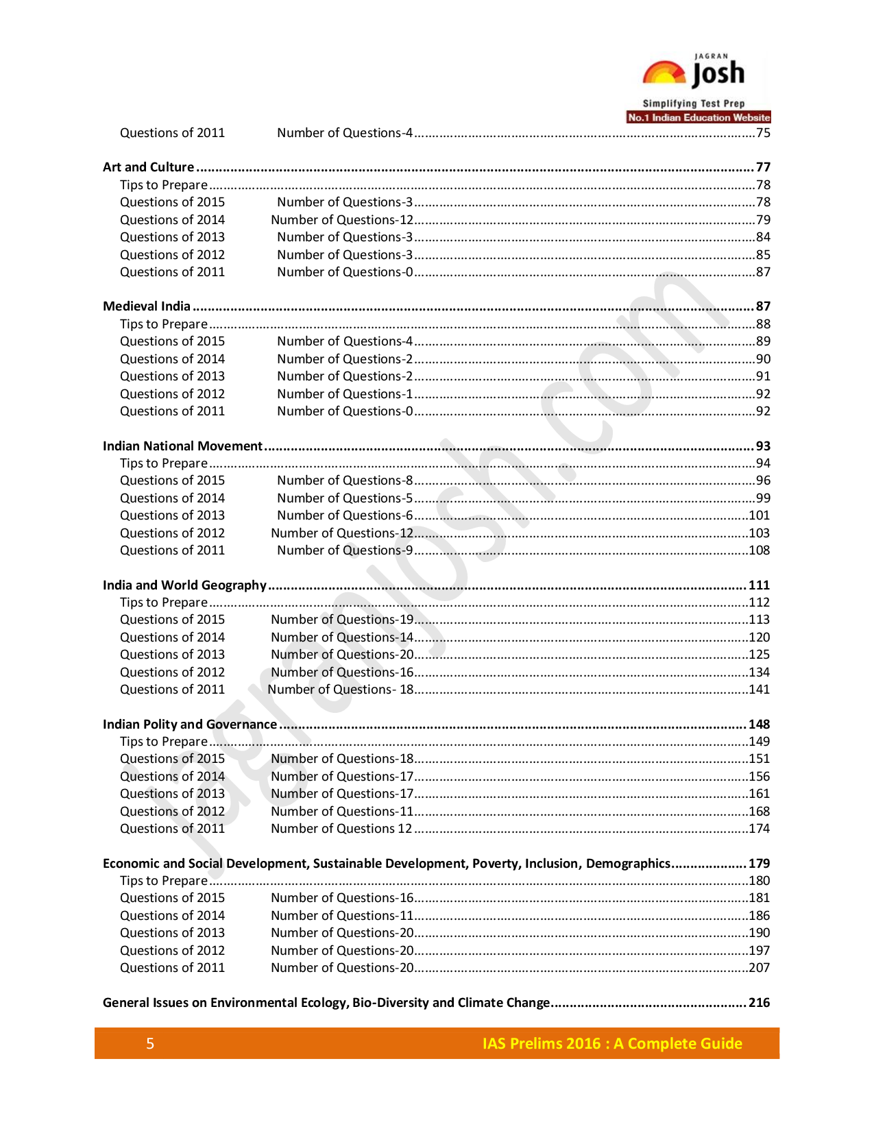 IAS Prelims 2016 A Complete Guide eBook - Page 5