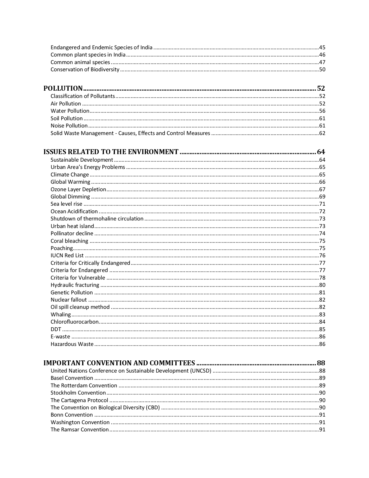 IAS Prelims Exam Environmental Ecology & Bio-diversity ebook - Page 4