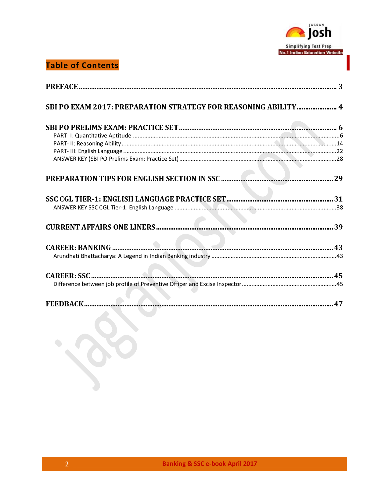 Banking & SSC eBook April 2017 - Page 2